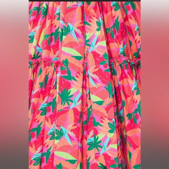 Colorful Short A-line Dress - Picture 5 of 8